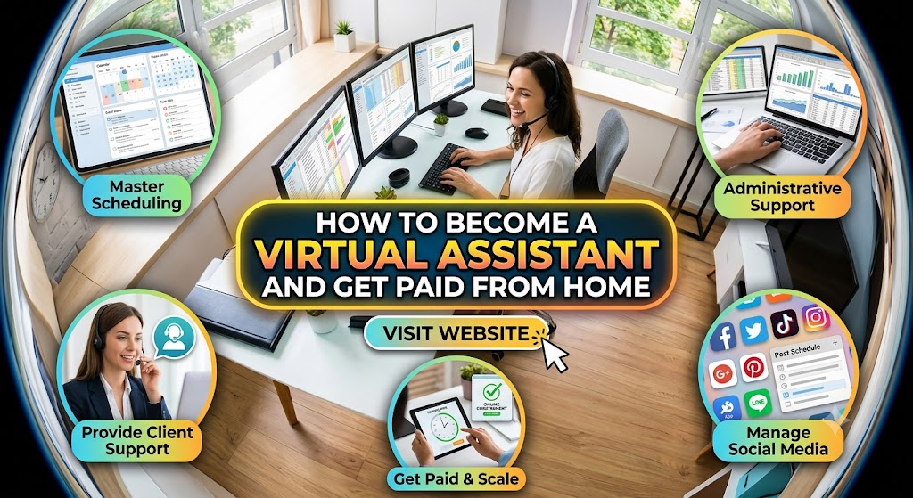 Become a Virtual Assistant From Home