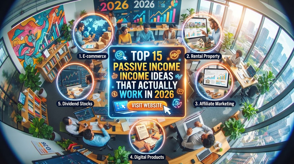 Top 15 Passive Income Ideas That Actually Work in 2026