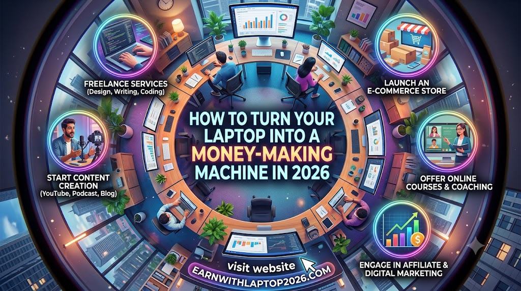 How to Turn Your Laptop Into an Income Machine