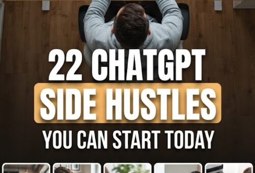 22 ChatGPT Side Hustles You Can Start Today
