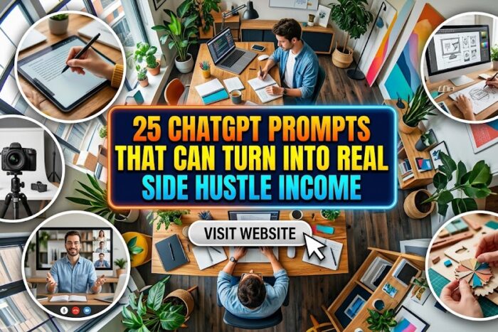 Best ChatGPT Prompts for Side Hustles